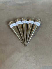 Natural henna cones MEDIUM met speld (20g)
